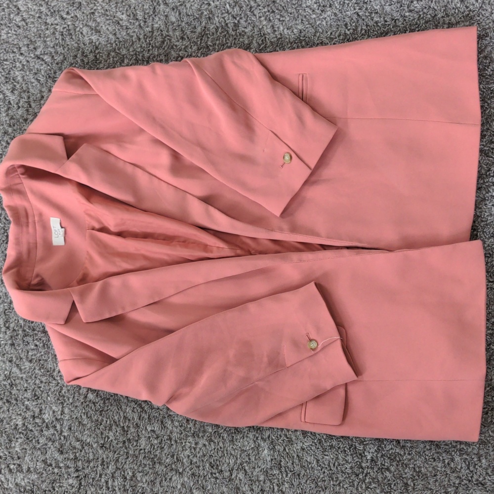 Cropped Sleeve Blazer